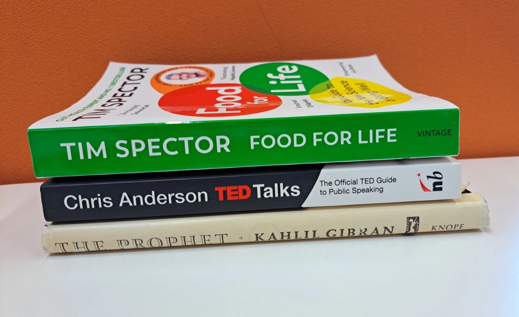 Insights and Reflections on “The Prophet” by Kahlil Gibran, “TED Talks” by Chris Anderson, and “Food for Life” by Tim Spector”